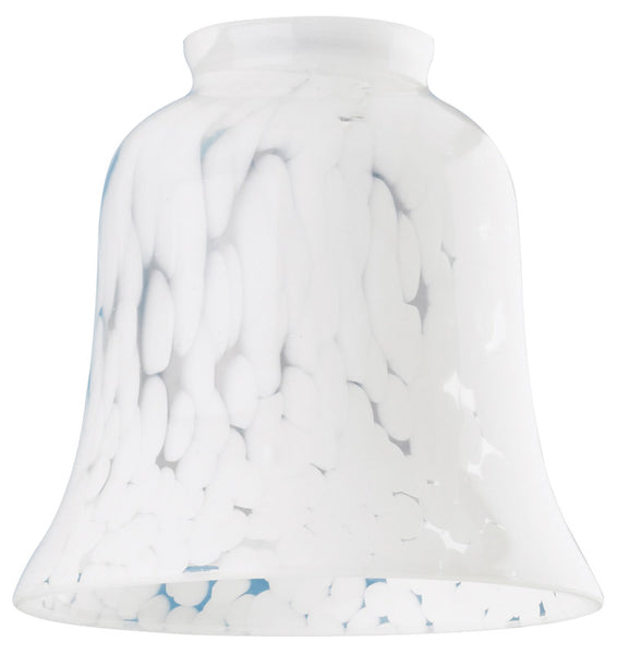 Pantalla de vidrio blanco Westinghouse Bell, paquete de 1