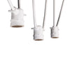 Feit LED Mix N Match Socket String Light Strand Clear 10 ft. 5 lights