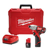 Milwaukee M12 12 V Cordless Brushed Impact Driver Kit 1000 in-lb