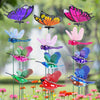Exhart Windywing Assorted Garden Stakes 13 In. Tall Metal, Plastic (Case of 24)