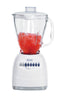 Oster Duralast White Stainless Steel 450W 12-Speed 5-Cups Blender with Glass Jar