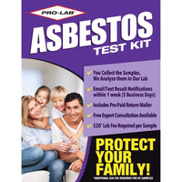 Pro-Lab Clamshell Easy to Use Detects Indoor Hazardous Asbestos Test Kit - Open Box