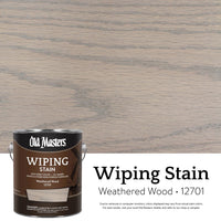Old Masters Semi-Transparent Weathered Wood Oil-Based Wiping Stain 1 gal (Pack of 2)
