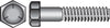 Hillman 1/2 in. D X 12 in. L Heat Treated Zinc Steel Hex Head Cap Screw 25 pk