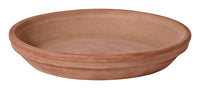 Deroma 1.2 in. H x 9.3 in. Dia. Clay Traditional Plant Saucer Chocolate (Pack of 16)