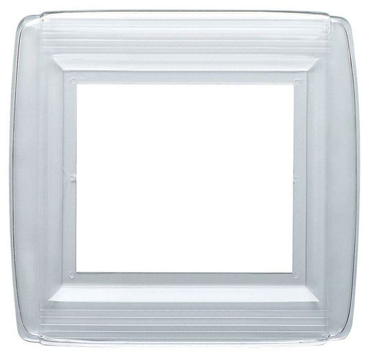 Westinghouse Clear Plastic Rectangle 2-Gang Wall Plate Shield 7-7/8 H x 7-3/16 W in.