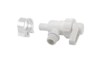 Flair-It PexLock 1/2 in. PEX X 3/8 in. Compression Plastic Angle Stop Valve - Deal of The Week