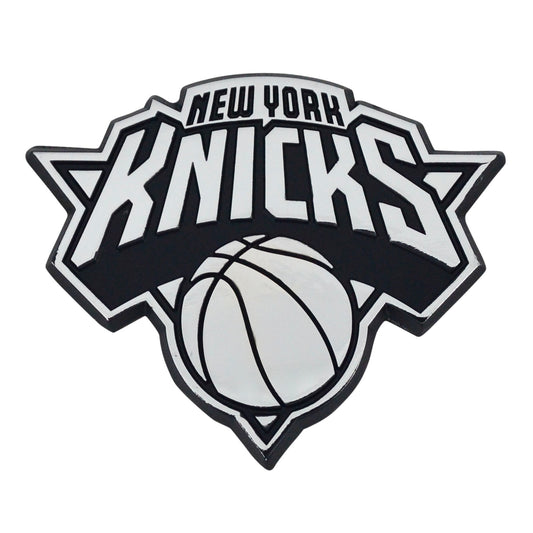 NBA - New York Knicks 3D Chromed Metal Emblem