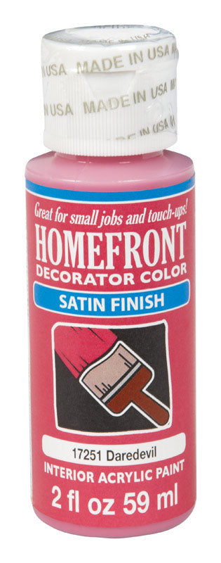 Homefront Satin Daredevil Hobby Paint 2 oz. (Pack of 3)