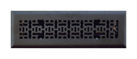 Tru Aire 2 in. H X 12 in. W 1-Way Matte Steel Floor Register