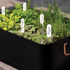 Panacea 4 in. H X 3.63 in. W X 0.5 in. D White Plastic Plant Label
