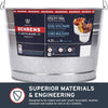Behrens 4.2 gal. Steel Tub Round