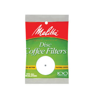 Melitta 6 cups White Disc Coffee Filter 100 pk