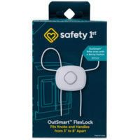 Safety 1st OutSmart White Plastic Cabinet Flex Lock