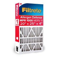 Filtrete 20 in. W X 25 in. H X 4 in. D Pleated Pleated Allergen Air Filter (Pack of 4)