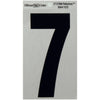 Hillman 5 in. Reflective Black Mylar Self-Adhesive Number 7 1 pc (Pack of 6)
