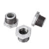 BK Products 1/2 in. MPT x 3/8 in. Dia. FPT Galvanized Malleable Iron Hex Bushing (Pack of 5)