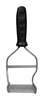 Kitchen Innovations  2.7 in. W x 3-1/2 in. L Black  Stainless Steel  Potato Masher
