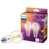 Philips A19 E26 (Medium) LED Bulb Soft White 60 Watt Equivalence 2 pk