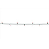Celebrations Platinum LED T5 Red 50 ct String Christmas Lights 25 ft.