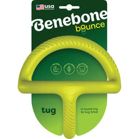 Benebone Rubber Tug Durable Natural Rubber Dog Toy MD for Interactive Pull Play Chew Support and Active Exercise