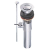 Plumb Pak 1-1/4 in. D Chrome Plated Brass Pop-Up Lavatory Drain - Open Box