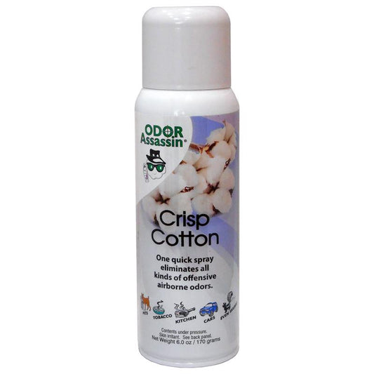 Odor Assassin Convenient Sprays Cotton Scent Odor Control Spray 6 oz. Liquid (Pack of 3)