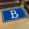 MLB - Los Angeles Dodgers Retro Collection 4ft. x 6ft. Plush Area Rug - (1949 Brooklyn Dodgers)