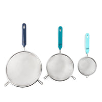 Core Kitchen Assorted ABS/Stainless Steel Strainer (Pack of 6)