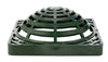 NDS 9 in. Green Square Polyolefin Atrium Grate