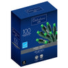 Celebrations LED Micro/5mm Green 100 ct String Christmas Lights 24.5 ft.