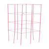 Panacea 47 in. H X 1 ft. W X 12 in. D Red Steel Tomato Cage (Pack of 10).