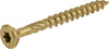 Hillman Power Pro No. 8 X 1-3/4 in. L Star Bronze Ceramic Wood Screws 1 lb 175 pk