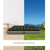 Intex Green Queen Air Mattress 10 H x 60 W x 80 D in. with Pump