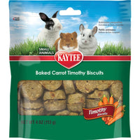 Kaytee Timothy Hay Baked Carrot Treats for Small Animals 4 oz