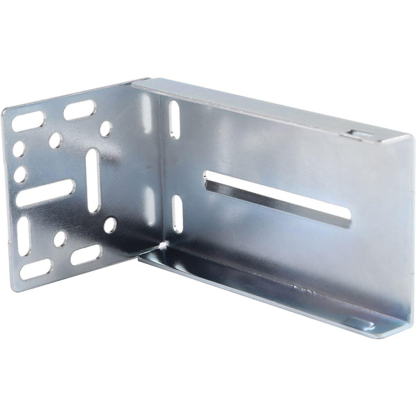 Soporte de montaje trasero Knape &amp; Vogt 8401 para guías de cajón de la serie 8400 - Zinc