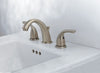 OakBrook Brushed Nickel Coastal Widespread Bathroom Sink Faucet 6in. - 12 in. - Deal of The Week