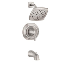 Moen Lindor 1-Handle Brushed Nickel Tub and Shower Faucet - Deal of The Week