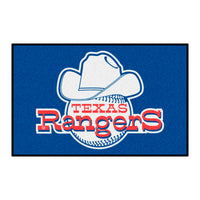 MLB - Texas Rangers Retro Collection Rug - 19in. x 30in. - (1972)