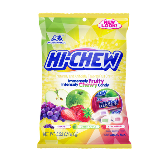 Morinaga Hi-Chew Original Chewy Candy 3.53 oz (Pack of 6)