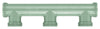 Orbit 3-Port Manifold Extension 1 in. 200 psi (Pack of 6).