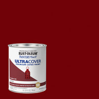 Rust-Oleum Painters Touch Colonial Red Ultra Cover Paint 1 qt (Pack of 2).
