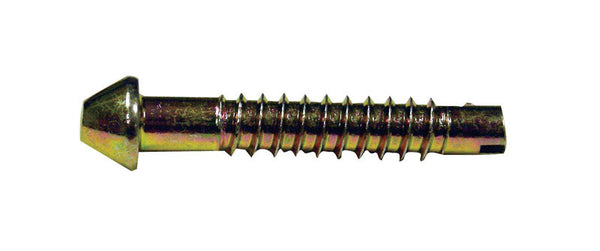 Tornillo con clip para fregadero de acero con cabeza redonda unidireccional Danco M6-2 SX de 1-1/4 pulg. L (paquete de 5).