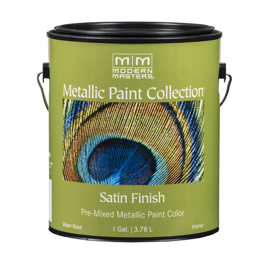 Modern Masters Shimmer Satin Nickel Water-Based Metallic Paint 1 gal
