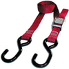 Keeper 1 in. W X 6 ft. L Gray Tie Down 400 lb 2 pk
