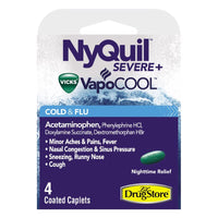Vicks NyQuil VapoCOOL Green Cold & Flu Relief (Pack of 6)