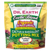 Dr. Earth Exotic Blend Organic Cacti and Succulent Potting Soil 4 qt (Pack of 12).