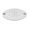 Oatey 3-3/8 in. Polished Chrome Stainless Steel Shower Drain Strainer