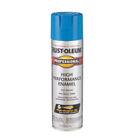 Rust-Oleum Professional Safety Blue Spray Paint 15 oz. (Pack of 6)