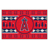 MLB - Los Angeles Angels Holiday Sweater Rug - 19in. x 30in.